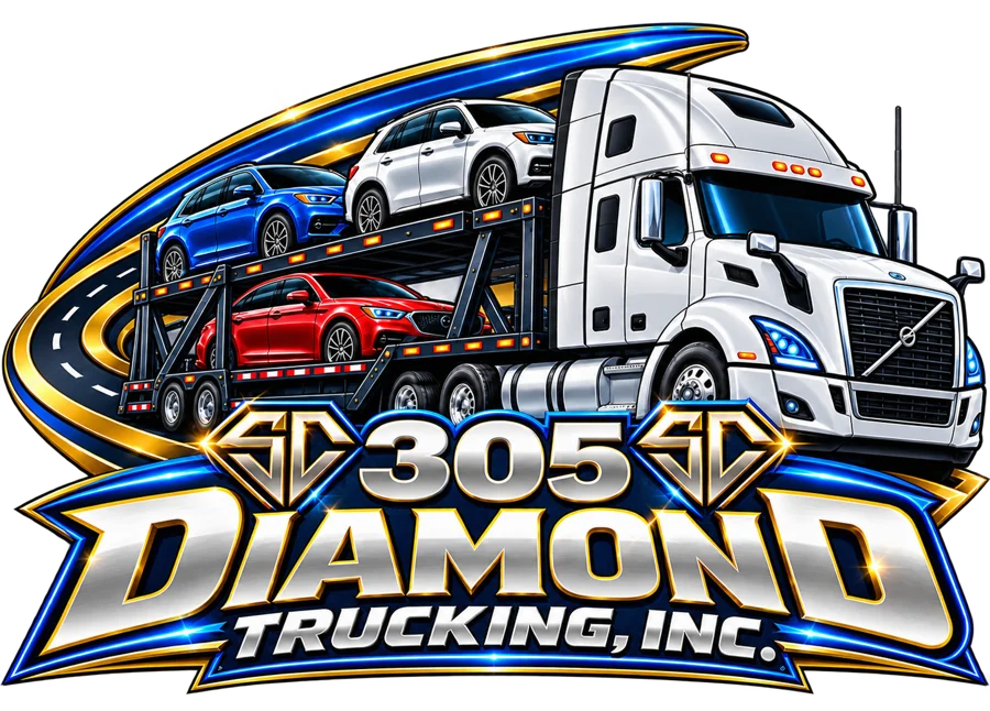 305 Diamond Trucking logo